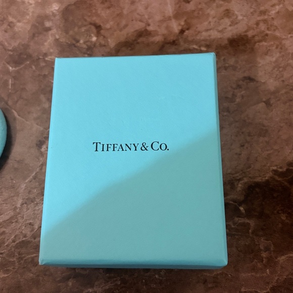 Tiffany & Co. Silver Double Heart Necklace with Engraved Tag - Picture 7 of 7